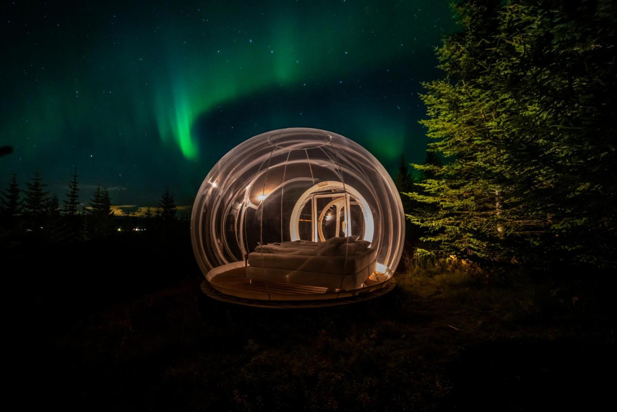 Buubble Hotel - Hrosshagi Selfoss Kültér fotó