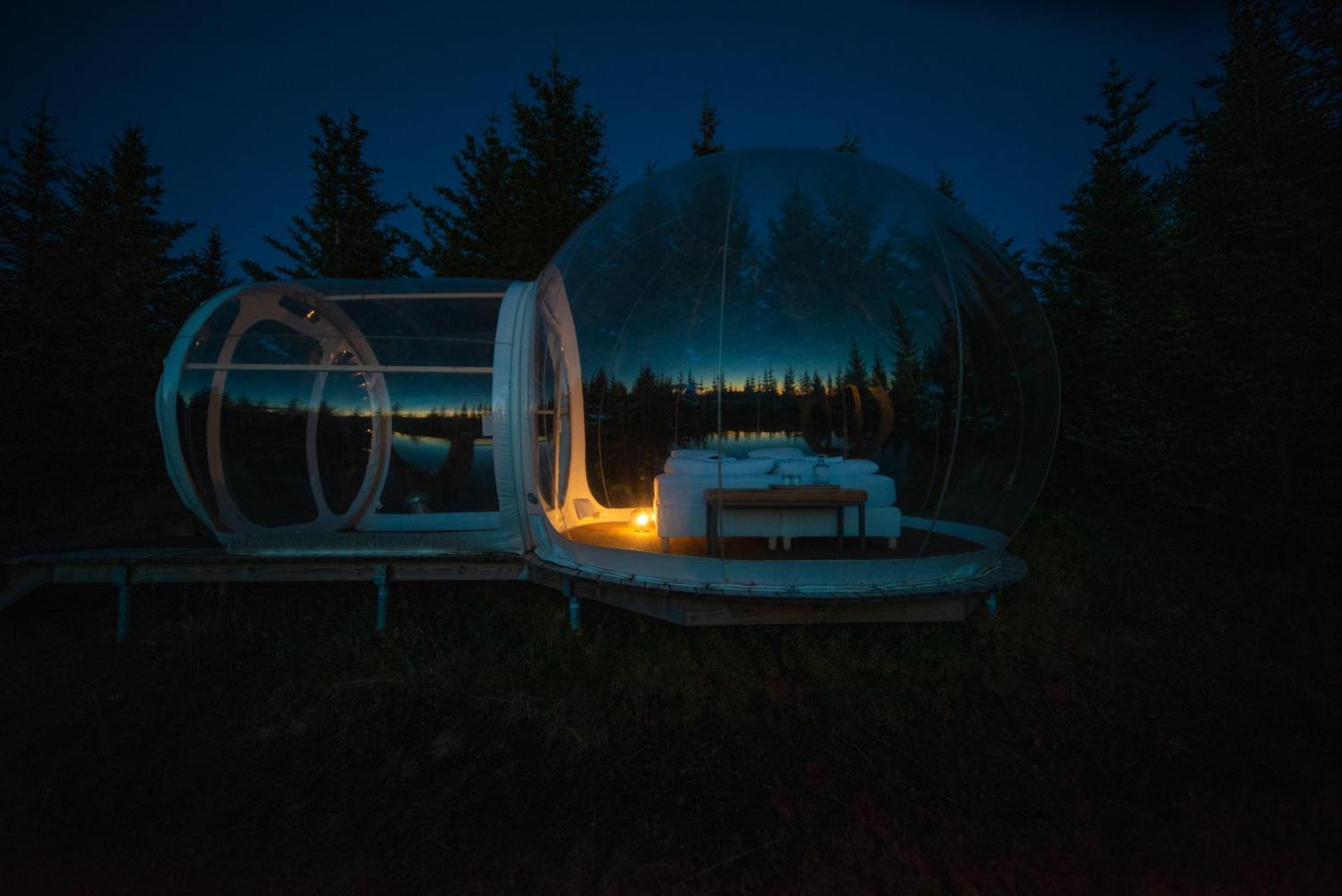 Buubble Hotel - Hrosshagi Selfoss Kültér fotó
