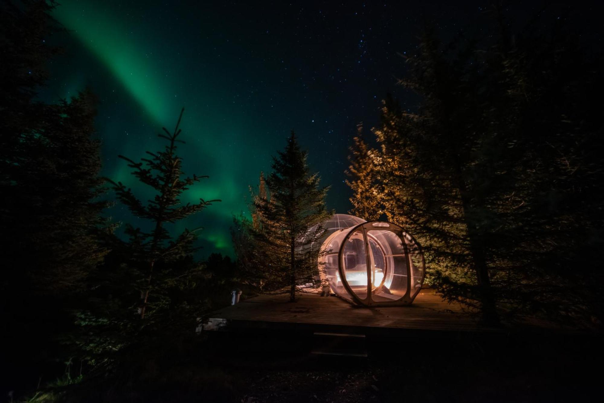 Buubble Hotel - Hrosshagi Selfoss Kültér fotó