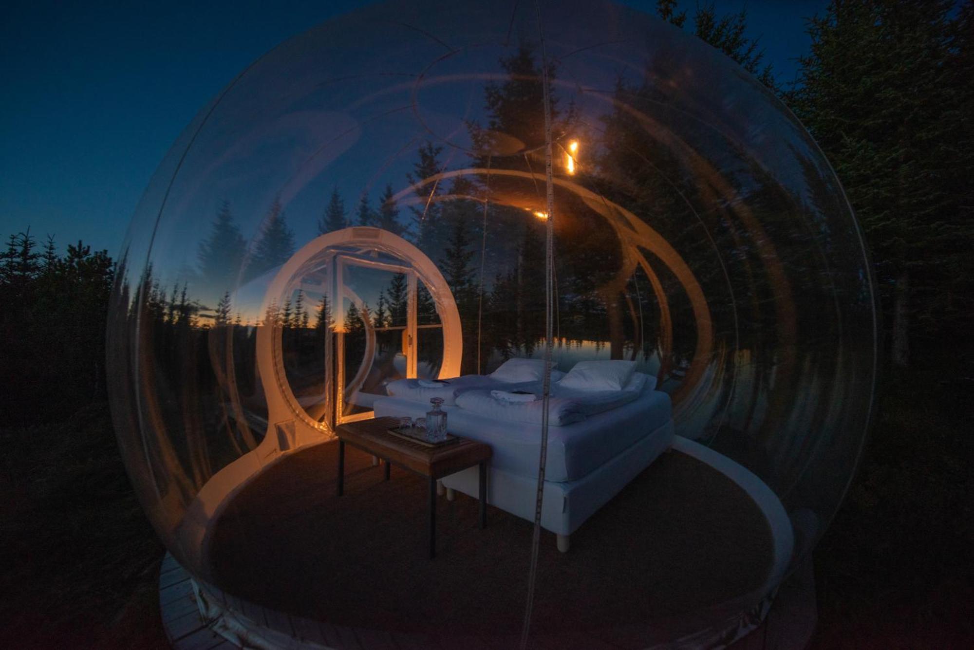 Buubble Hotel - Hrosshagi Selfoss Kültér fotó