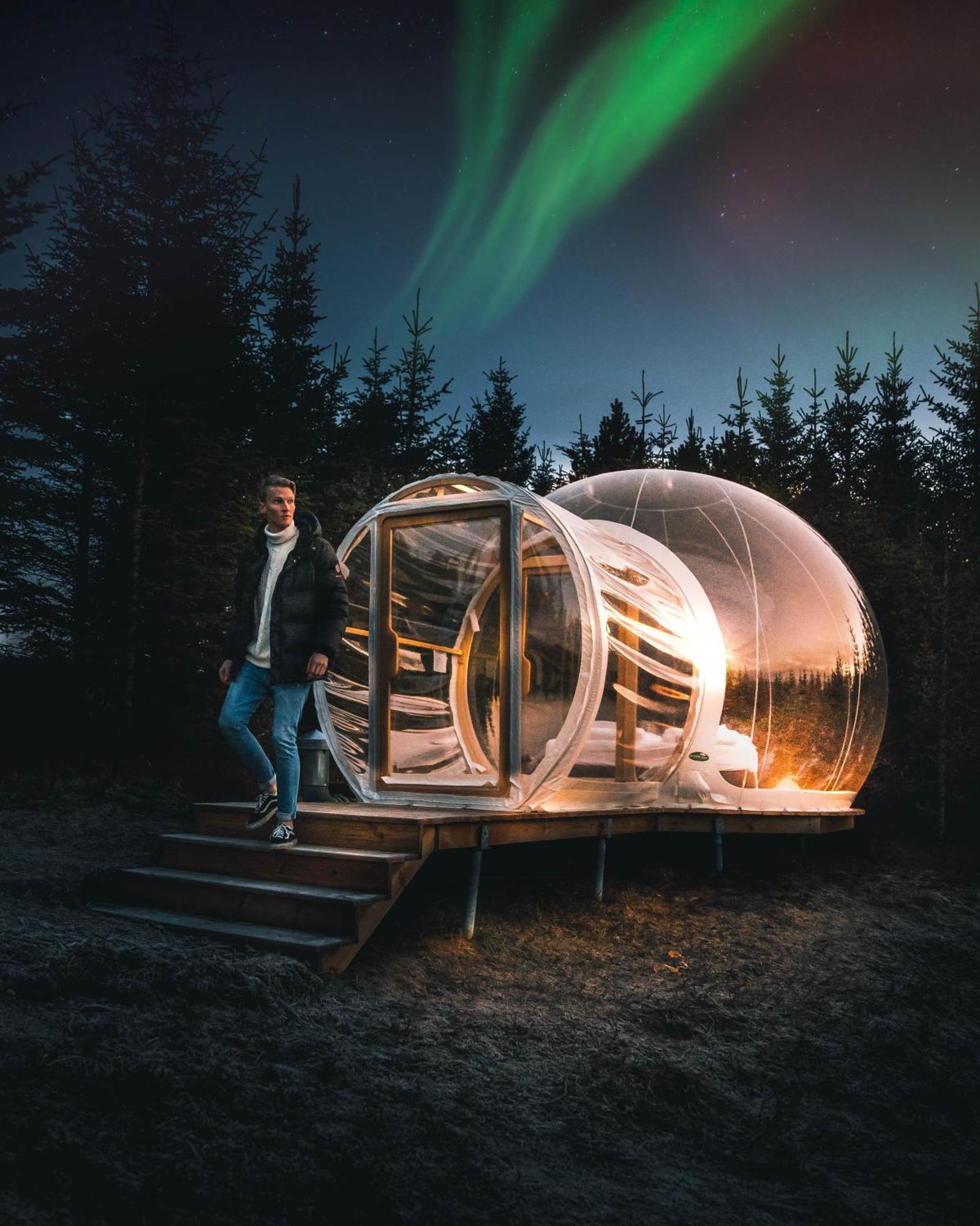 Buubble Hotel - Hrosshagi Selfoss Kültér fotó