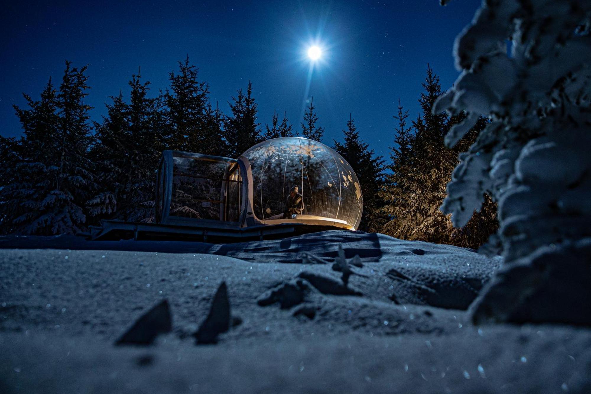 Buubble Hotel - Hrosshagi Selfoss Kültér fotó