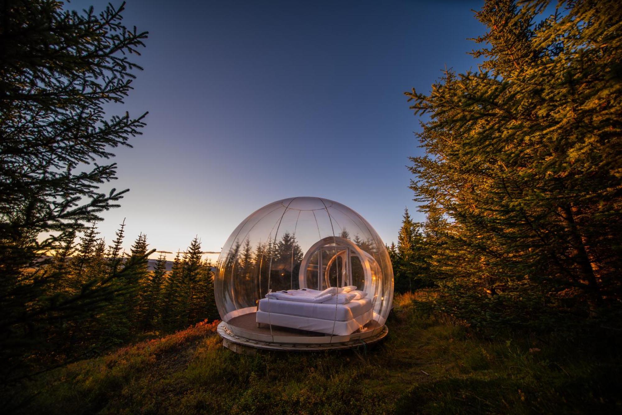 Buubble Hotel - Hrosshagi Selfoss Kültér fotó