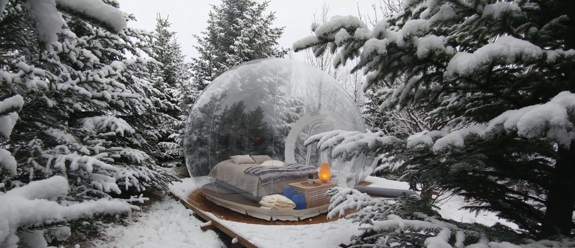 Buubble Hotel - Hrosshagi Selfoss Kültér fotó